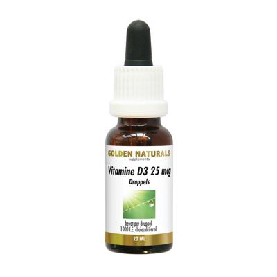 Golden Naturals Vitamine D3 25mcg 20ml