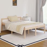 Seniorenbed massief grenenhout 135x190 cm - thumbnail