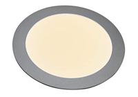 Heitronic 27636 LED-paneel 12 W Warmwit Zilver - thumbnail