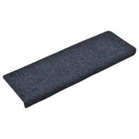 VidaXL Trapmatten 15 st 65x21x4 cm naaldvilt blauw - thumbnail