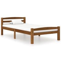 Bedframe massief grenenhout honingbruin 90x200 cm - thumbnail
