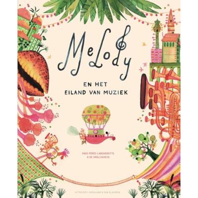 Melody en het Eiland van Muziek - Enzo Pérès-Labourdette - Hardcover (9789089673572)