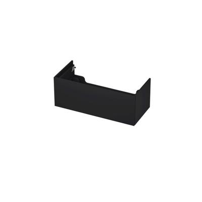 INK - Onderkast 1 Lade Push 2 Open Bestaande Uit - 1000x450x376 Mm - Mat Zwart