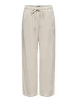 Only Onlsiesta Mw Pull-up Linen Bl Pnt Noos Broek Moonbeam - thumbnail