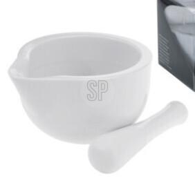 Excellent Houseware Porseleinen Vijzel 11x10 cm Wit