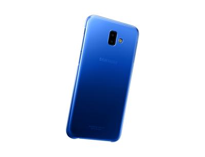 Galaxy J6+ (2018) Gradation Cover blauw EF-AJ610CLEGWW