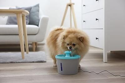 Kerbl Pet Drinkfontein voor huisdieren, 1,6 l, grijs/blauw