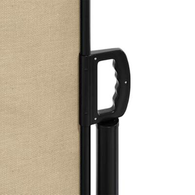 Windscherm uittrekbaar 160x600 cm beige Windscherm uittrekbaar 160x600 cm beige