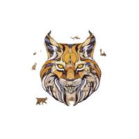 Eco Wood Art Houten Puzzel Lynx - thumbnail