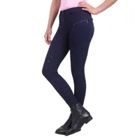 QHP Eliza FG Rijbroek donkerblauw maat:36 - thumbnail