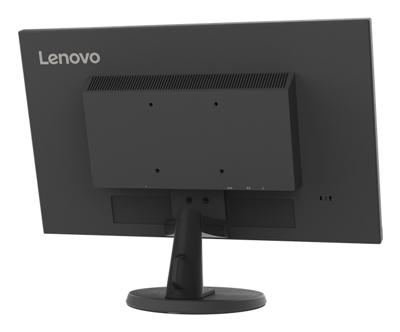 Lenovo D24-40 Monitor, 23,8 inch FHD-scherm, kantelstandaard, HDMI- en VGA-poorten, 75Hz vernieuwingsfrequentie, AMD FreeSync, 250 nits, Raven Black
