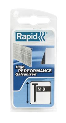 Rapid Nr. 8 brads 25 mm, 1.000 stuks - 40109535 - 40109535 Rapid Nr. 8 brads 25 mm, 1.000 stuks - 40109535 - 40109535