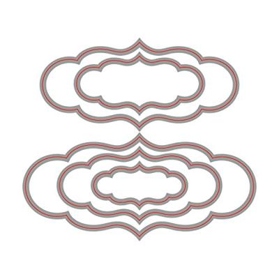 Vaessen Creative • snijmallen labels 5st.