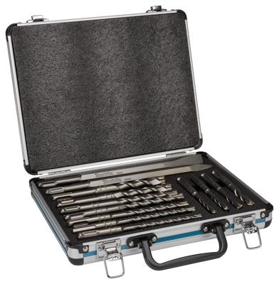 Makita Accessoires B-64674 | PB4S SDS+ boor/beitelset | 13-delig SDS-PLUS | in aluminium koffer - B-64674 Makita Accessoires B-64674 | PB4S SDS+ boor/beitelset | 13-delig SDS-PLUS | in aluminium koffer - B-64674
