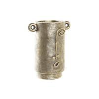 Vaas DKD Home Decor Gezicht Gouden Modern (29 x 19,5 x 36 cm) - thumbnail