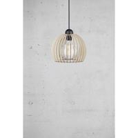 Nordlux Chino 25 84823014 Hanglamp E27 60 W Hout - thumbnail