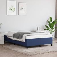 Bedframe zonder matras 120x190 cm stof blauw - thumbnail