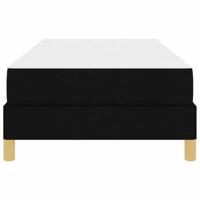 Boxspring bed Zwart en Bruin 90 x 200 cm - thumbnail