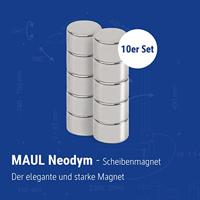 Magneet maul neodymium rond 8x5mm 2.4kg - thumbnail