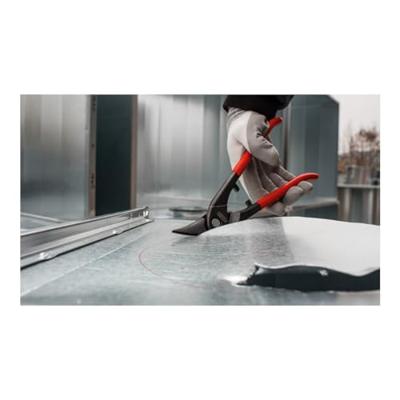 Erdi Ideaalplaatschaar | lengte 280 mm links | staal max. 1 mm | RVS max. 0,8 mm | 1 stuk - D216-280L-B-SBSK D216-280L-B-SBSK