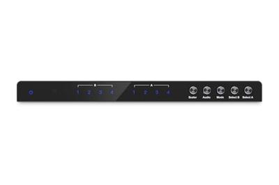 Digitus DS-55345 HDMI-switch 4 + 2 poorten LED-weergave, Met afstandsbediening, Ultra HD-geschikt, Met metalen behuizing, Individueel schakelbaar, Met Digitus DS-55345 HDMI-switch 4 + 2 poorten LED-weergave, Met afstandsbediening, Ultra HD-geschikt, Met metalen behuizing, Individueel schakelbaar, Met