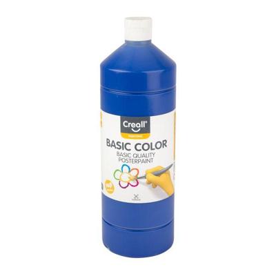 Plakkaatverf creall basic donkerblauw 1000ml | 6 stuks