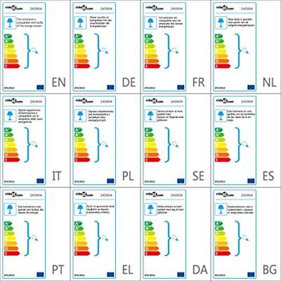 VidaXL Vloerlamp met hoog standaard en 4 ballen wit