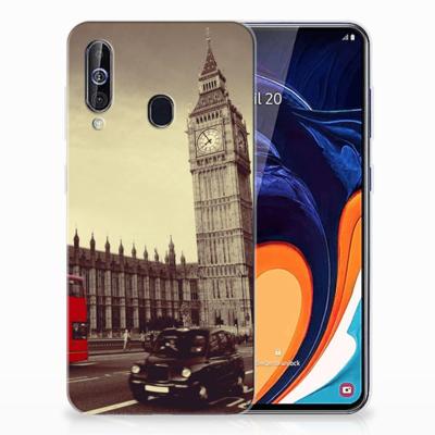 Samsung Galaxy A60 | Silliconen Back Cover | Londen Samsung Galaxy A60 | Silliconen Back Cover | Londen