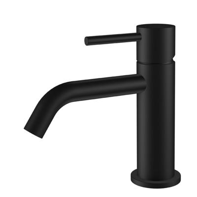 Wastafelmengkraan Opbouw Wiesbaden Style Uitloop 6.5 cm 1-hendel Mat Zwart Wastafelmengkraan Opbouw Wiesbaden Style Uitloop 6.5 cm 1-hendel Mat Zwart