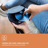 Lenco CD-010 Discman CD, CD-RW, CD-R Acculaadfunctie Zwart - thumbnail