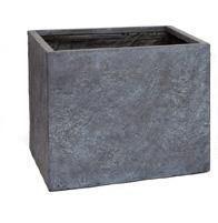 Bloempot Arizona Cube Grafiet 55x55cm