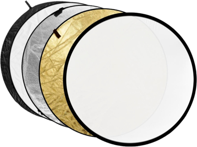 Godox reflectieschermen 5-in-1 Gold, Silver, Black, White, Translucent - 80cm