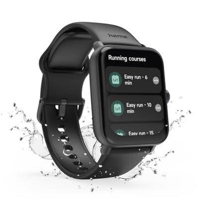Hama Smartwatch 6010 Smartwatch Zwart