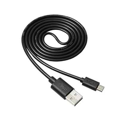 Akyga USB-kabel USB-A stekker, USB-micro-B stekker 1.00 m Zwart AK-USB-21 - thumbnail