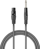 Nedis Ongebalanceerde Audiokabel | XLR 3-Pins Female | 6,35 mm Male | 1.5 m | 1 stuks - COTH15120GY15 COTH15120GY15 - thumbnail