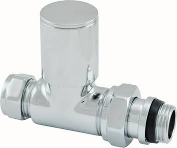 Riko luxe radiatorventiel 1/2"x15 (M22) knel recht Riko luxe radiatorventiel 1/2"x15 (M22) knel recht