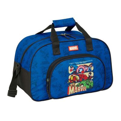 Sporttas The Avengers Blauw Zwart 40 x 24 x 23 cm