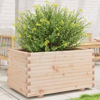 Plantenbak 90x60x49,5 cm massief grenenhout - thumbnail