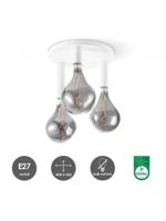 Home sweet home drip plafondlamp rond 3L wit - thumbnail