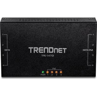 TrendNet TPE-147GI PoE-injector 10 / 100 / 1000 MBit/s IEEE 802.3at (25.5 W) TrendNet TPE-147GI PoE-injector 10 / 100 / 1000 MBit/s IEEE 802.3at (25.5 W)