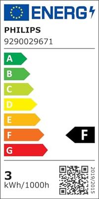 Philips LED 31244900 LED-lamp Energielabel F (A - G) E14 Kogel 2.8 W = 25 W Warmwit (Ø x l) 35 mm x 106 mm 1 stuk(s)