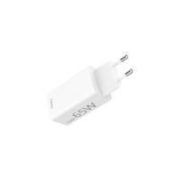 Hama Snellader GaN 1x USB-C PD 1x USB-A QC Mini-oplader 65 W Wit - thumbnail