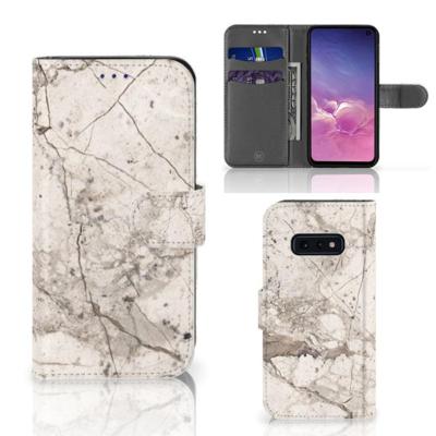 Samsung Galaxy S10e | Bookcase | Marmer Beige