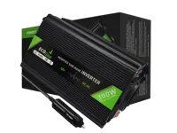 EcoLine - Omvormer 12V Naar 220V / 230V sigarettenaansteker - 300w / 600w Vermogen - Gemodificeerde Sinus - Auto omvormer- stopcontact - autolader - thumbnail
