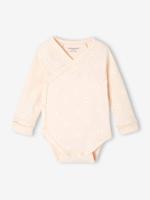 Romper met madeliefjesprint voor pasgeborenen lichtroze - thumbnail