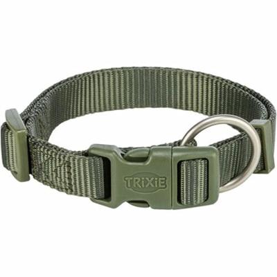 Trixie halsband hond premium olijfgroen Trixie halsband hond premium olijfgroen
