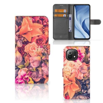 Xiaomi 11 Lite 5G NE | Mi 11 Lite Hoesje Bosje Bloemen Xiaomi 11 Lite 5G NE | Mi 11 Lite Hoesje Bosje Bloemen