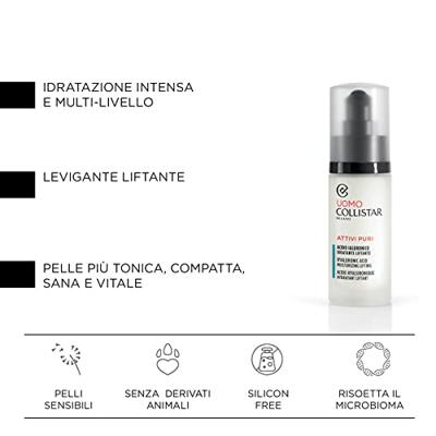 Collistar Pure Actives Hyaluronic Acid Moisturizing Lifting 30 ml Vochtinbrengende crème Heren