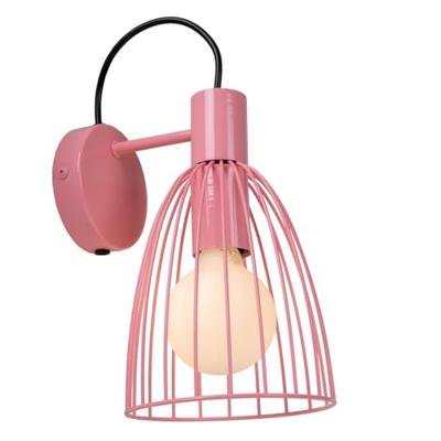 Lucide MACARONS - Wandlamp - 1xE27 - Roze Lucide MACARONS - Wandlamp - 1xE27 - Roze
