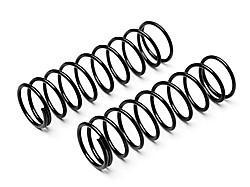 Shock spring 13x57x1.4mm 9.5coils (black/2pcs)